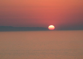 corfu beaches - sanset