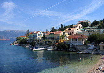 kefalonia beaches - fiscardo beach