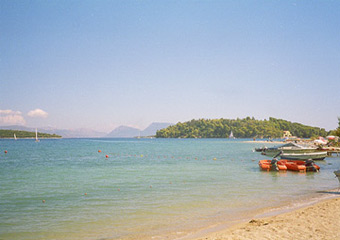 lefkada beaches - nidri beach