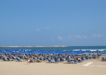 rethymno beach