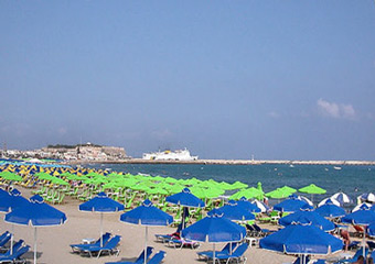 rethymno beach