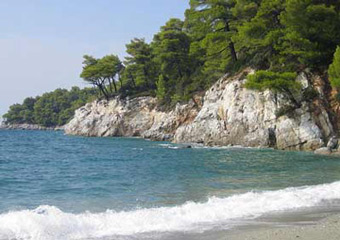 skopelos beaches - kastani beach