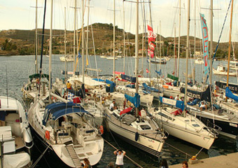 tzia beaches - boukari port