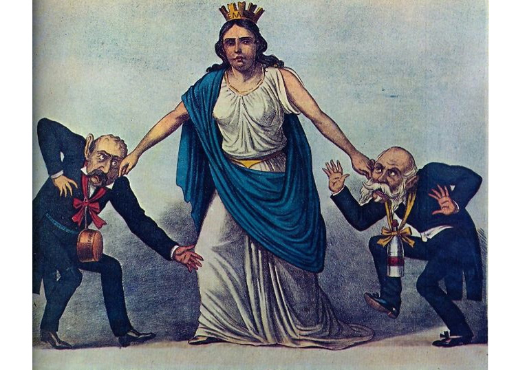 charilaos trikoupis - greek parliament