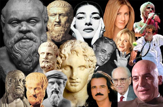 famous people in greece