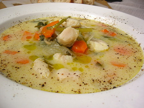 greek fish soup