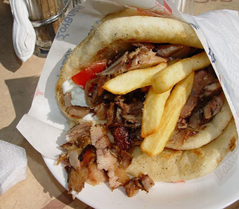 ancient greek recipes - greek souvlaki