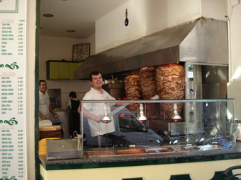 Souvlaki shop