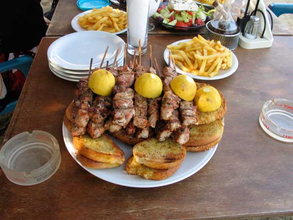 greek souvlaki