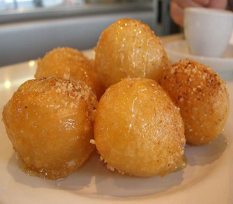 ancient greek recipes - greek loukoumades