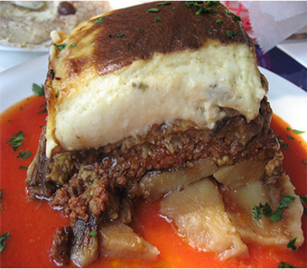 ancient greek recipes - greek mousaka