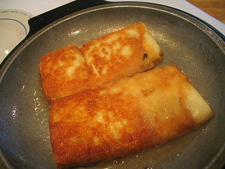 greek recipes - saganaki cheese