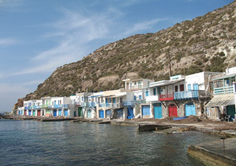 milos traditional villages - klima village