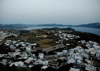 milos traditional villages - plaka village