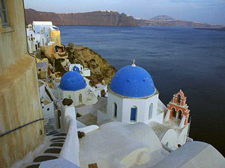 greek villages - santorini oia village