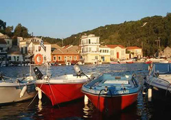 paxi island - loggos village