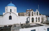 akrotiri santorini - akrotiri village church