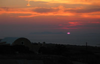 finikia santorini - finikia sunset