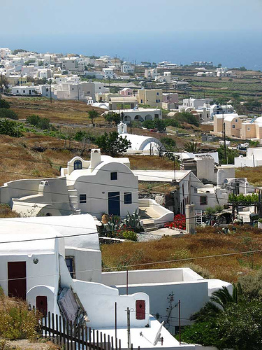 Finikia Is A Small Village In Oia Santorini