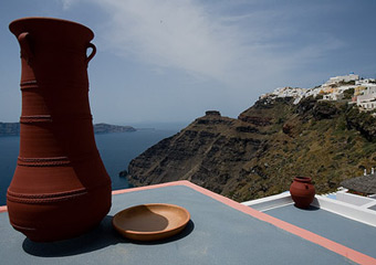 firostefani santorini - firostefani caldera view