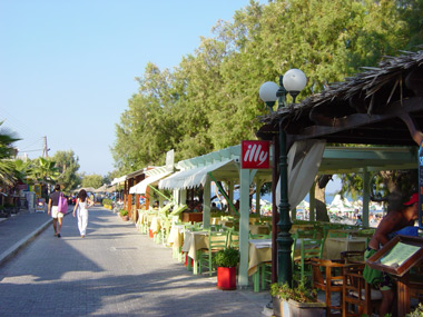 santorini - kamari village