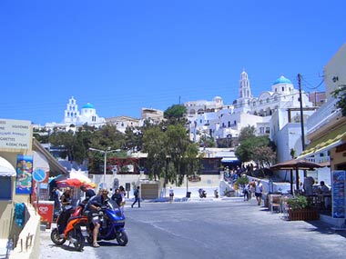 santorini - pyrgos village