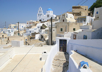 pyrgos santorini - pyrgos village