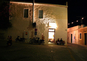 sifnos island - village at night