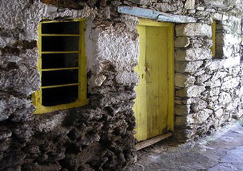 tzia villages - tzia old house