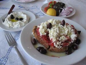 heraklio - dakos greek food