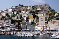 hydra greece - hydra island port