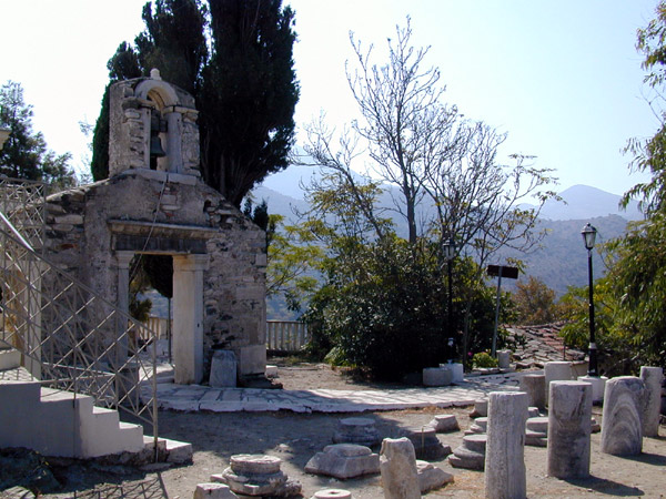 ikaria greece - agia irini kampos