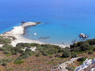 ikaria greece - ai giorgis beach