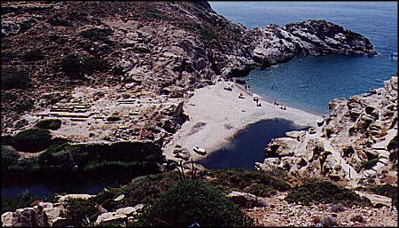 ikaria greece - temple of artemis