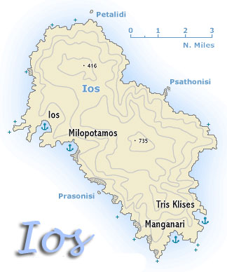 ios greece - map