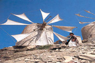 karpathos island - windmills