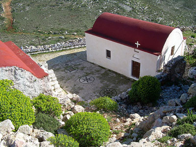 kastellorizo - church at paleokastro