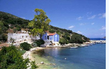 kefalonia island - agios spyridon beach