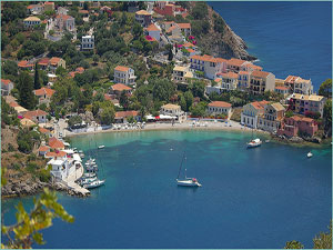 kefalonia greece - assos village