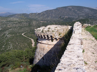 kefalonia island - agios giorgos castle