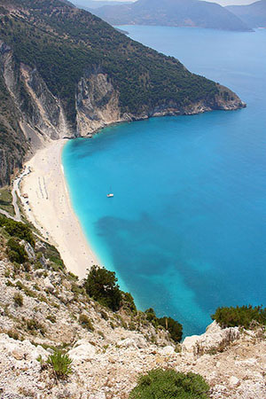 Myrtos beach