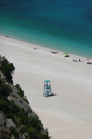 Myrtos beach