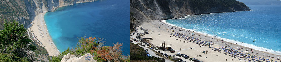 Myrtos beach