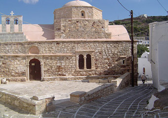 kimolos greece - evanghelistria monastery