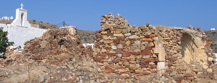 kimolos - venetian castle