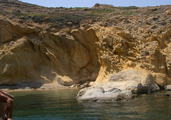 greek islands - kimolos beach