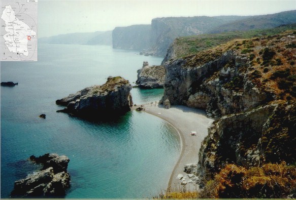 kithira greece - kaladi beach