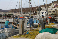 kythnos greece - kythnos Fishermen