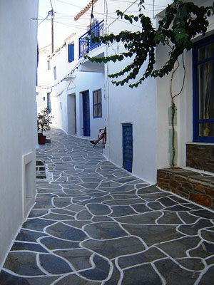 kythnos village