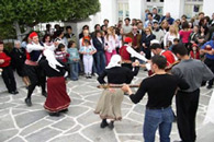 kythnos greece - traditional dance